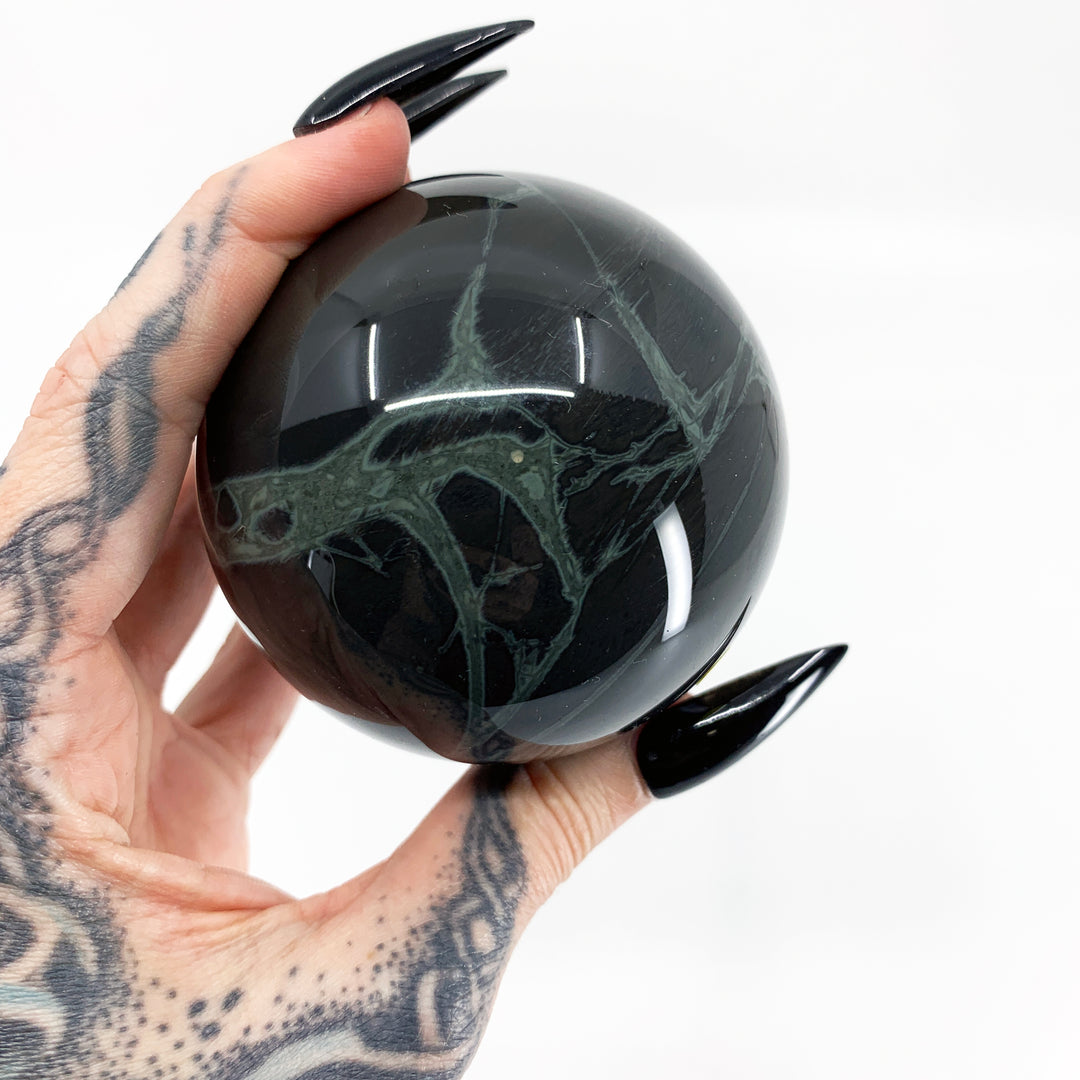 Orb Weavers: Spiderweb Obsidian