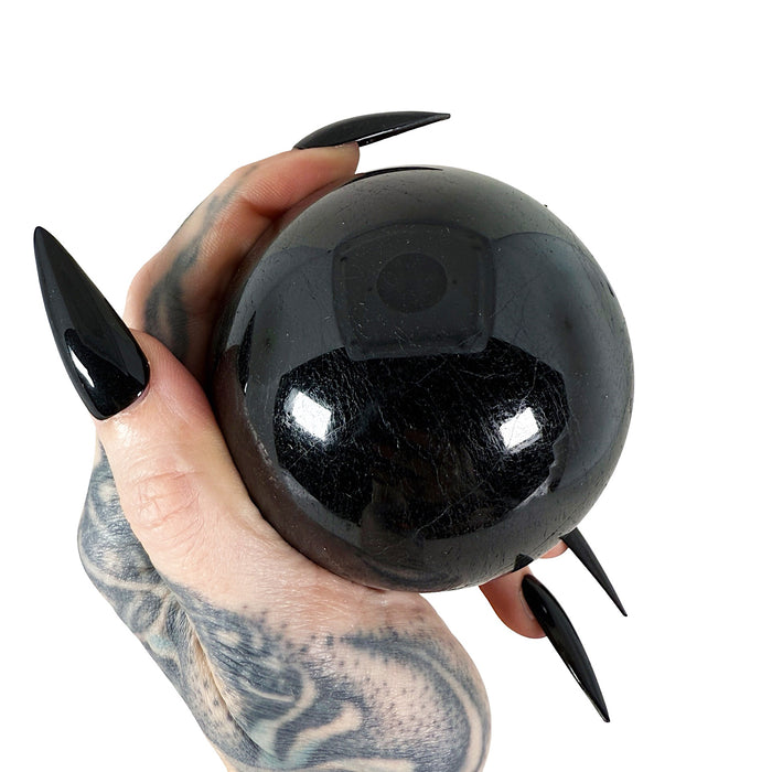 Black Tourmaline Sphere 2