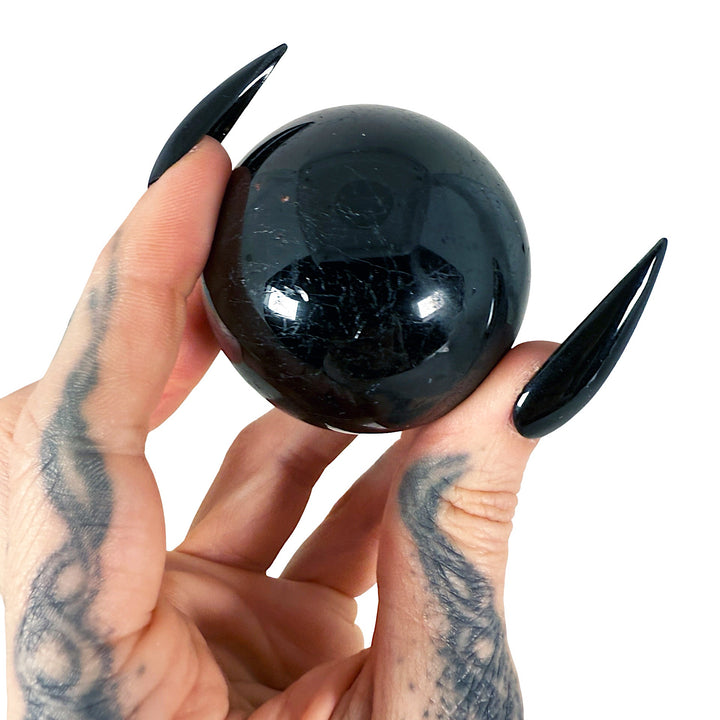 Psychic Shield: Black Tourmaline Sphere 6