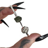 Moldavite + Herkimer Adjustable Bracelet 2
