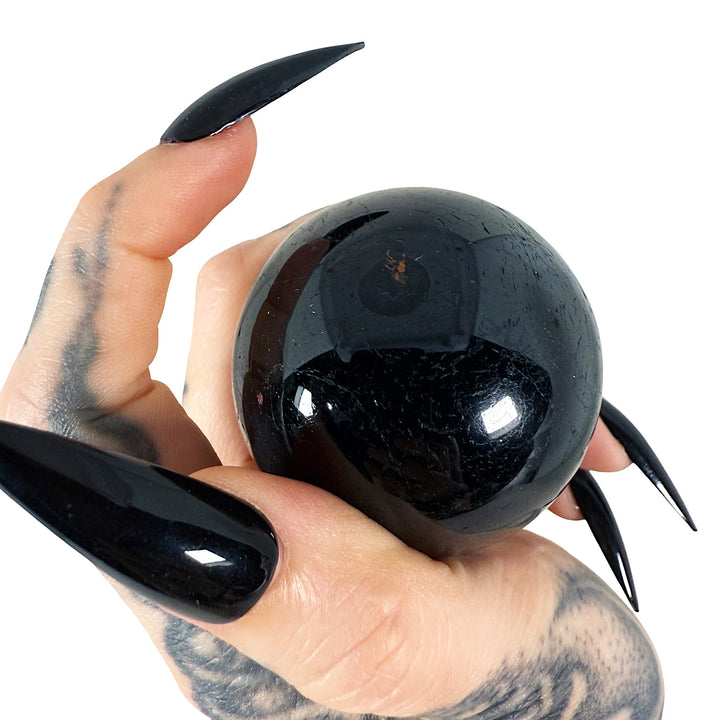 Psychic Shield: Black Tourmaline Sphere 6