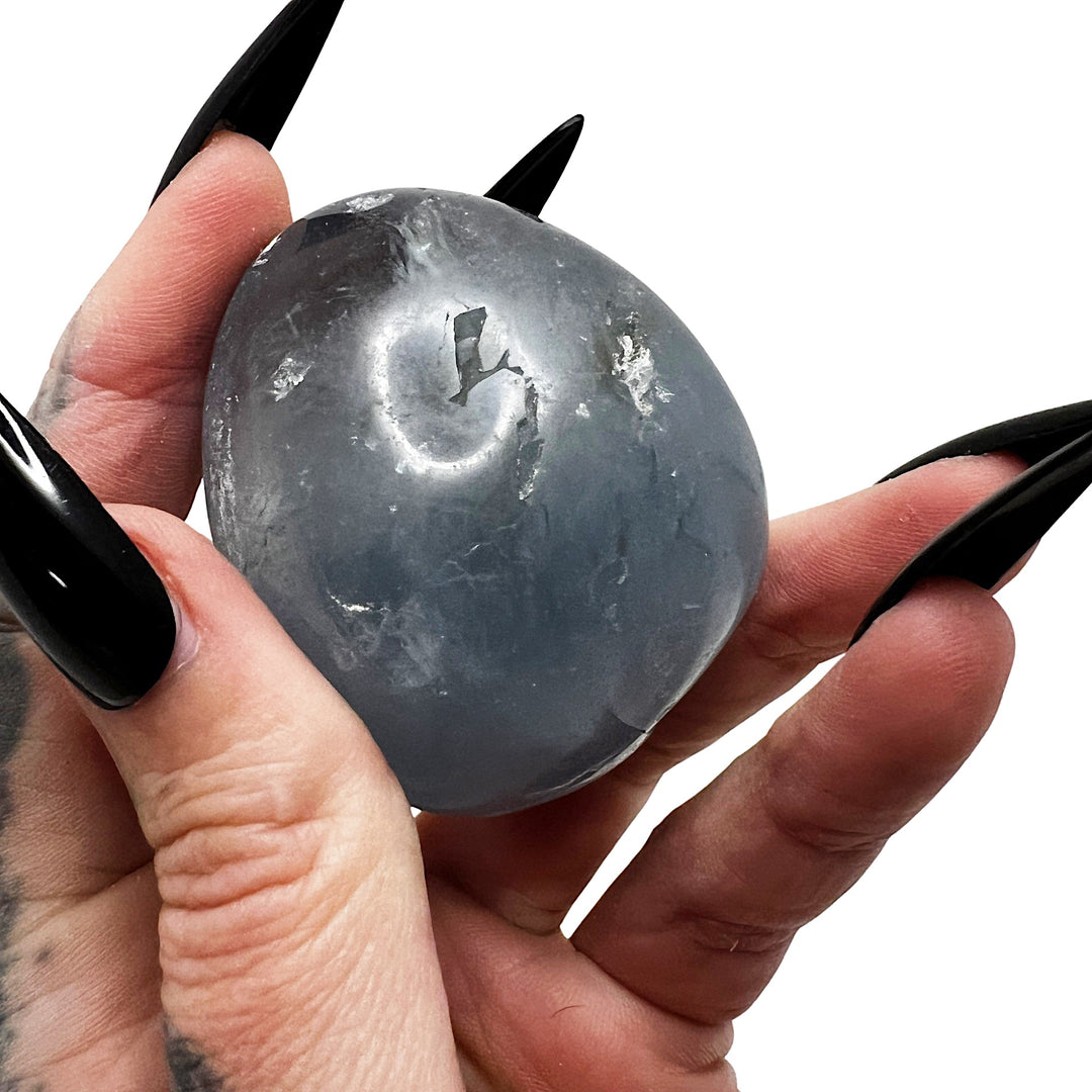 Sooth + Calm: Celestite Palm Stone
