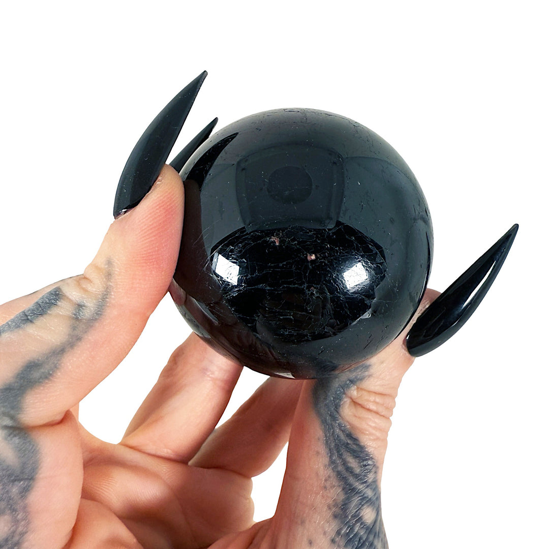 Psychic Shield: Black Tourmaline Sphere 6