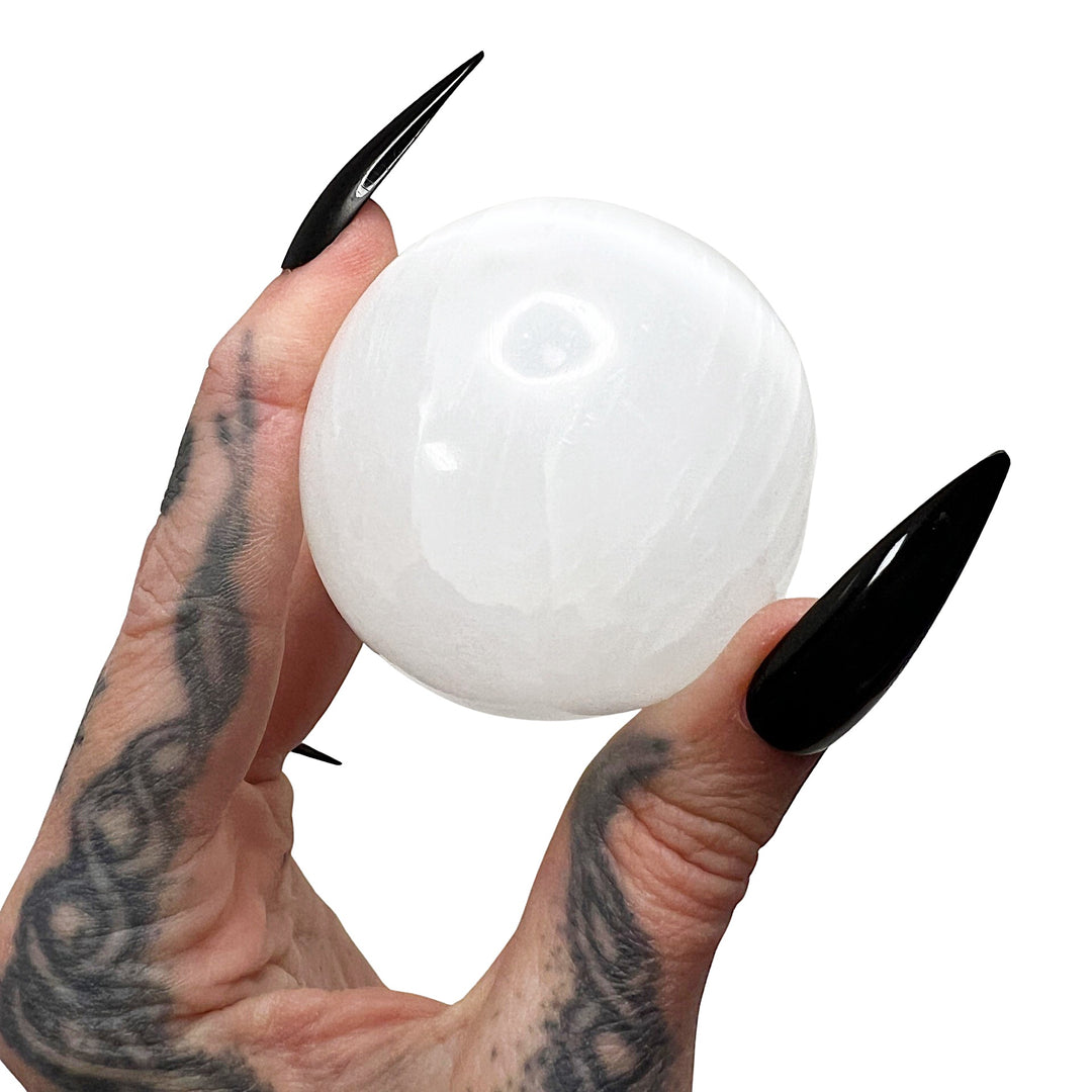 Clear + Recharge: Selenite Sphere
