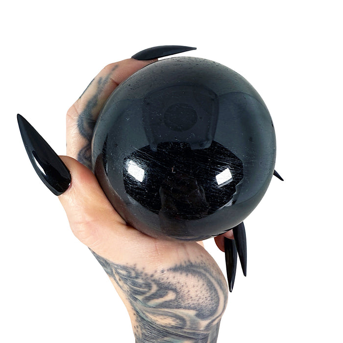 Black Tourmaline Sphere 2