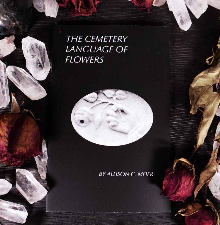 The Cemetery Language of Flowers Zine