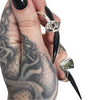 Moldavite + Herkimer Adjustable Bracelet 5