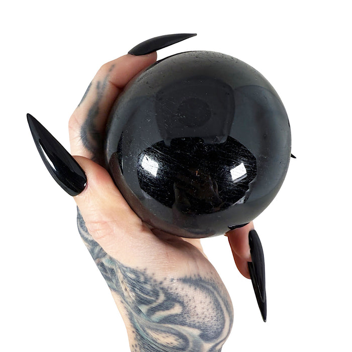 Black Tourmaline Sphere 2