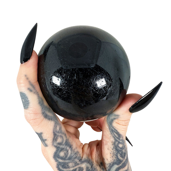 Black Tourmaline Sphere 2