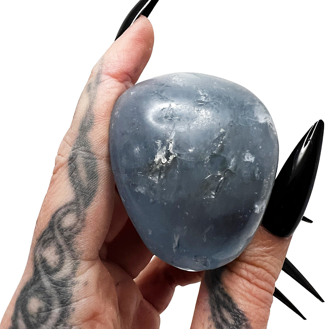 Sooth + Calm: Celestite Palm Stone