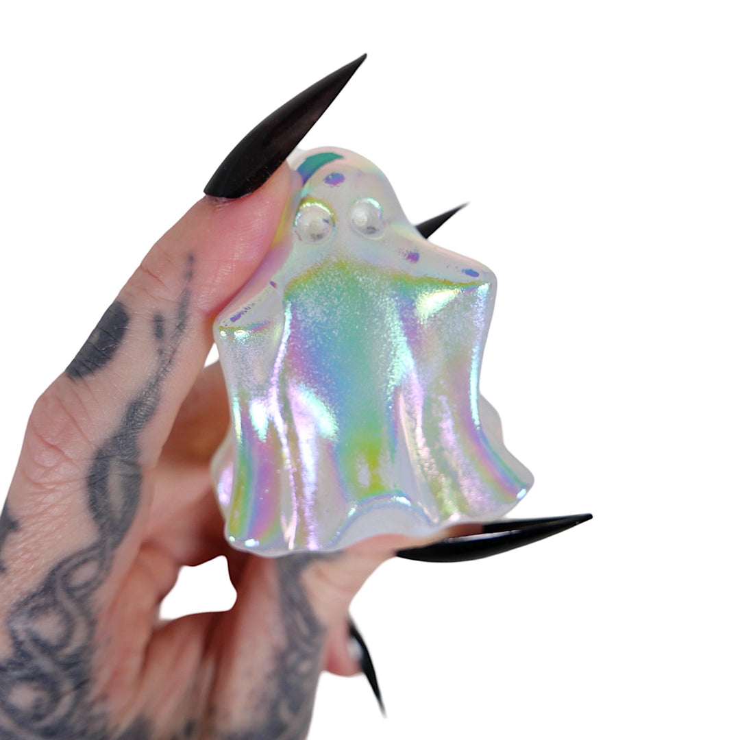 Y2K Holographic Aura Sheet Ghost