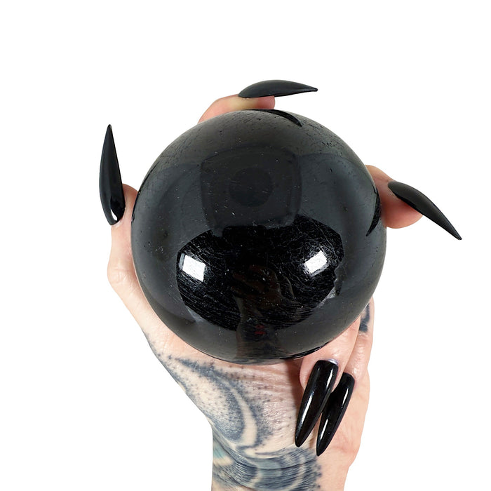 Black Tourmaline Sphere 2