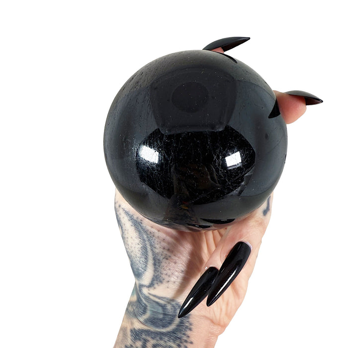 Black Tourmaline Sphere 1
