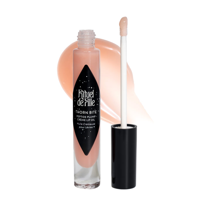 Thorn Bite Peptide Plump Creme Lip Oil: Rose Dew | Rituel de Fille