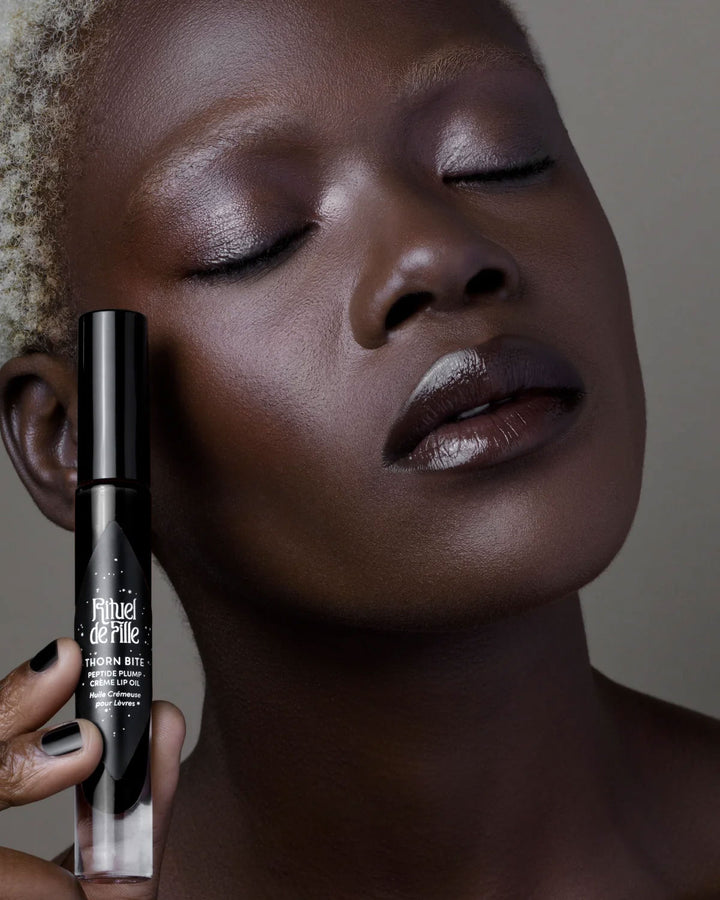 Black Thorn Thorn Bite Peptide Plump Creme Lip Oil | Rituel de Fille