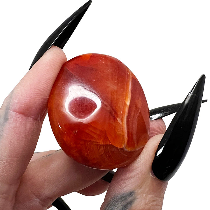 Blood of Isis: Carnelian Pocket Pebble