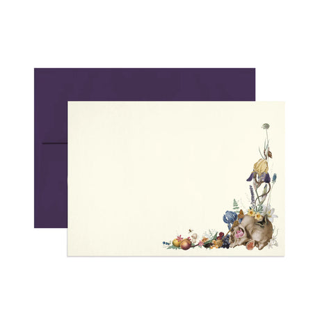 Purple Vanitas Greeting Card Set by Open Sea Design Co.