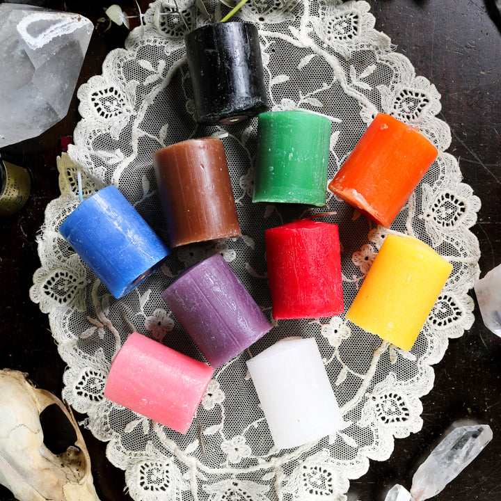 Color Magic Spell Candles Haute Macabre Ritual Witchcraft 
