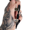 Moldavite + Herkimer Adjustable Bracelet 4