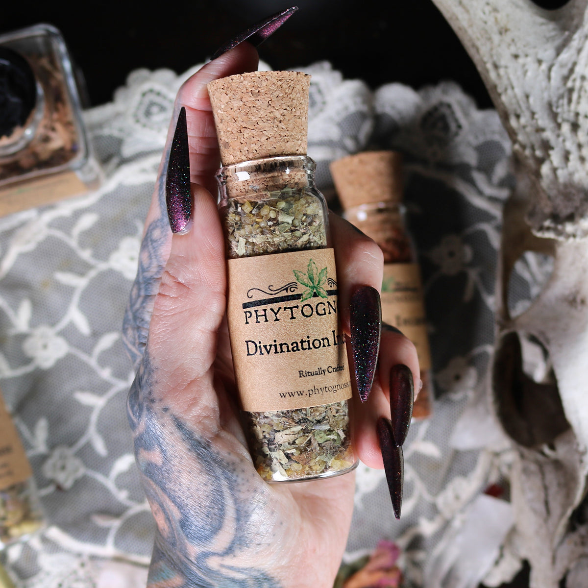 Ritual offering magical witchcraft  incense haute macabre phytognosis