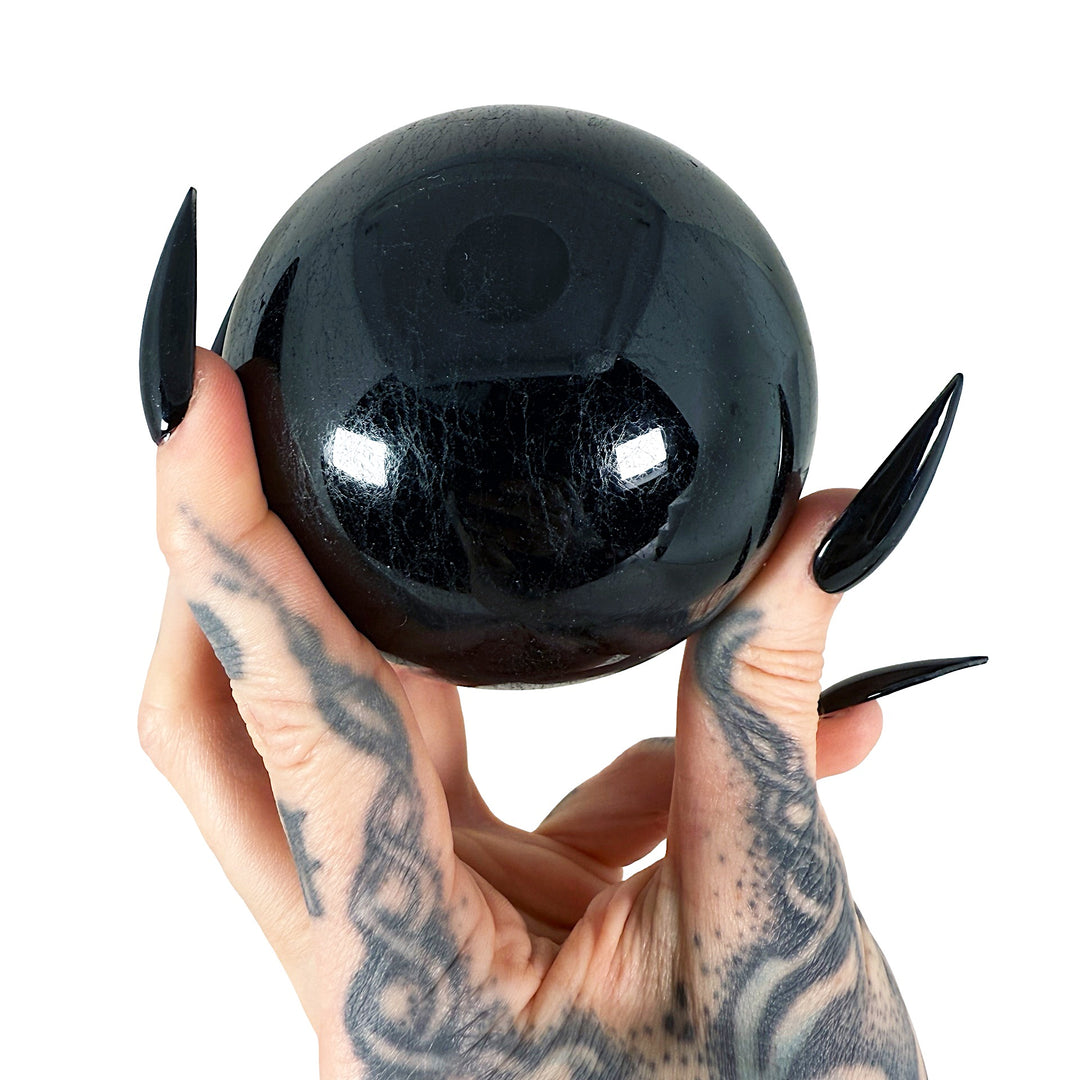 Psychic Shield: Black Tourmaline Sphere 1
