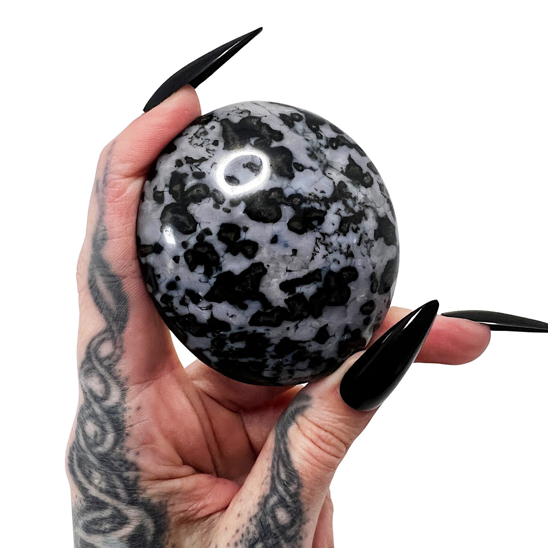 Avalon + Past Lives: Mystic Merlinite Palm Stone