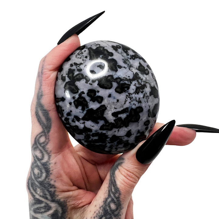 Avalon + Past Lives: Mystic Merlinite Palm Stone