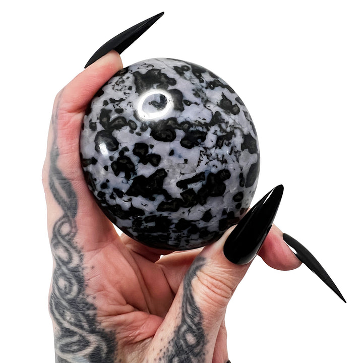 Avalon + Past Lives: Mystic Merlinite Palm Stone