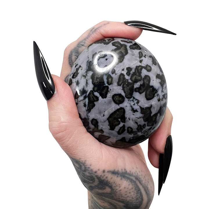 Avalon + Past Lives: Mystic Merlinite Palm Stone