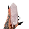 Lavender Rose Quartz Tower 11