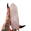 Lavender Rose Quartz Tower 12