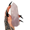 Lavender Rose Quartz Tower 12