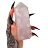 Lavender Rose Quartz Tower 8