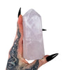 Lavender Rose Quartz Tower 8