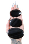 Midnight Lace Obsidian Palm Stone Crystal Haute Macabre 
