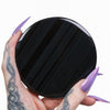 Midnight Lace Obsidian Scrying Mirror Haute Macabre