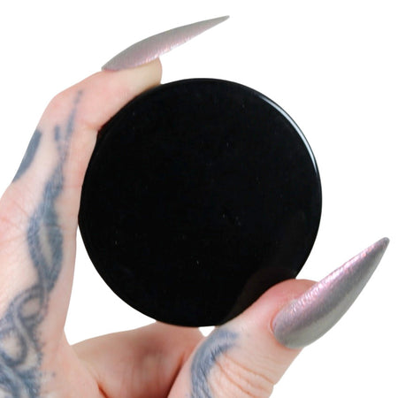 Obsidian Scrying Mirror Haute Macabre