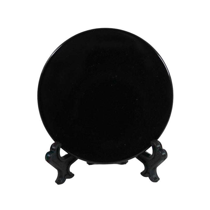 Obsidian Scrying Mirror Haute Macabre