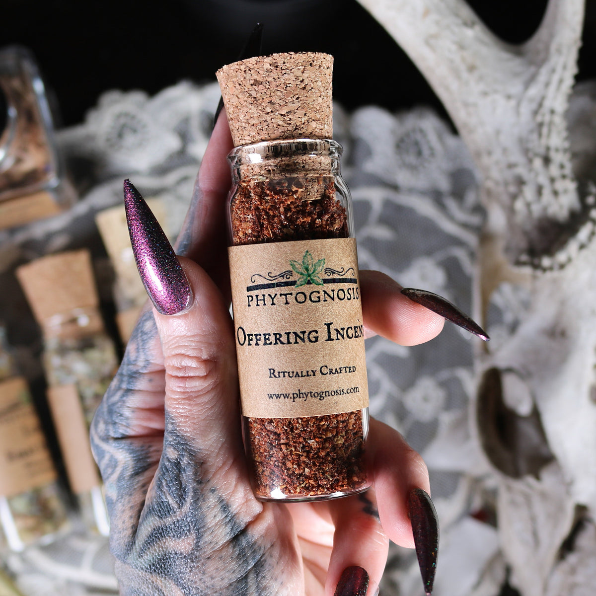 Ritual offering magical witchcraft  incense haute macabre phytognosis