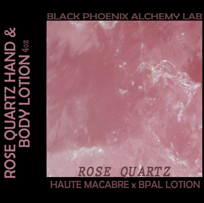 Rose Quartz Hand and Body Lotion by Black Phoenix Alchemy Lab