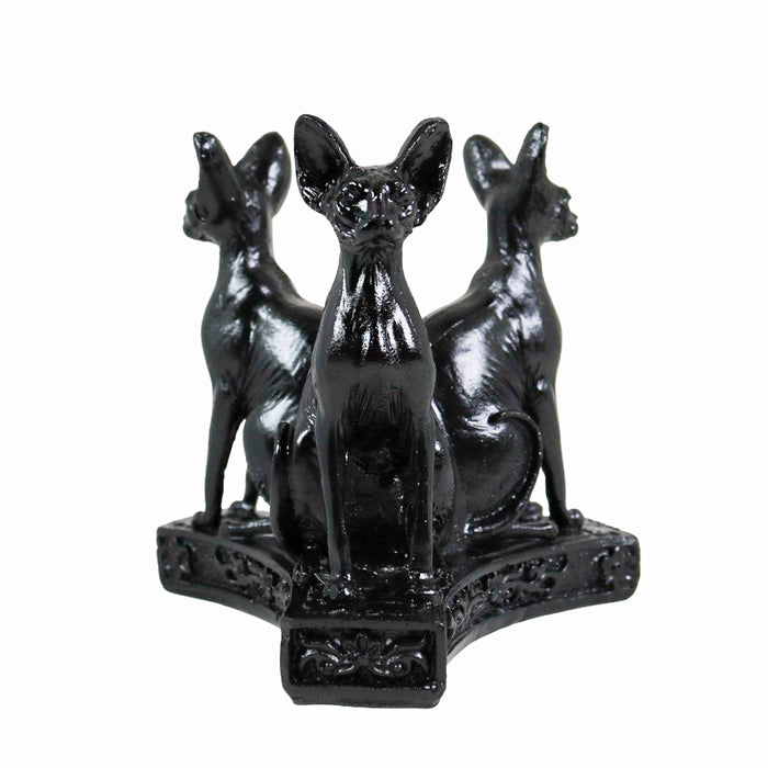 Sphynx Cat Crystal Ball Stand Haute Macabre