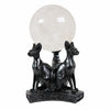 Sphynx Cat Crystal Ball Stand Haute Macabre