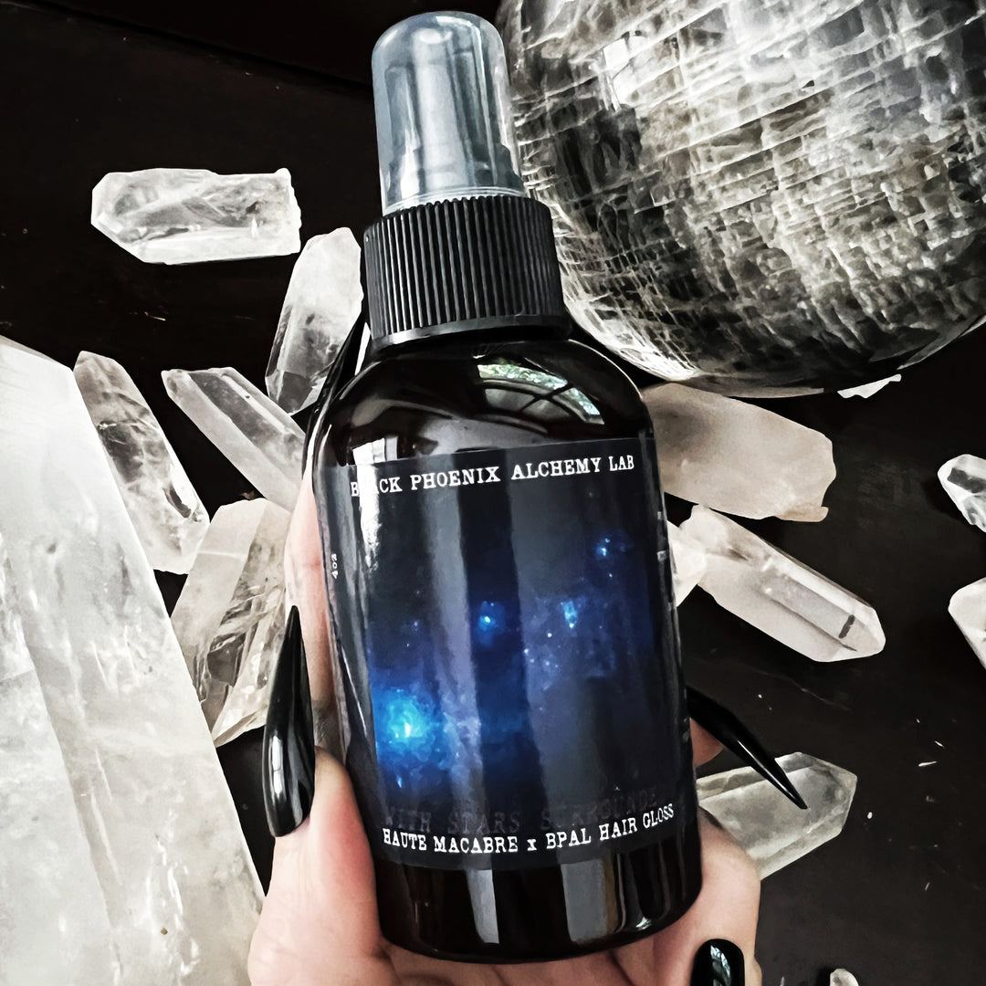 With Stars Surrounded by Black Phoenix Alchemy Lab