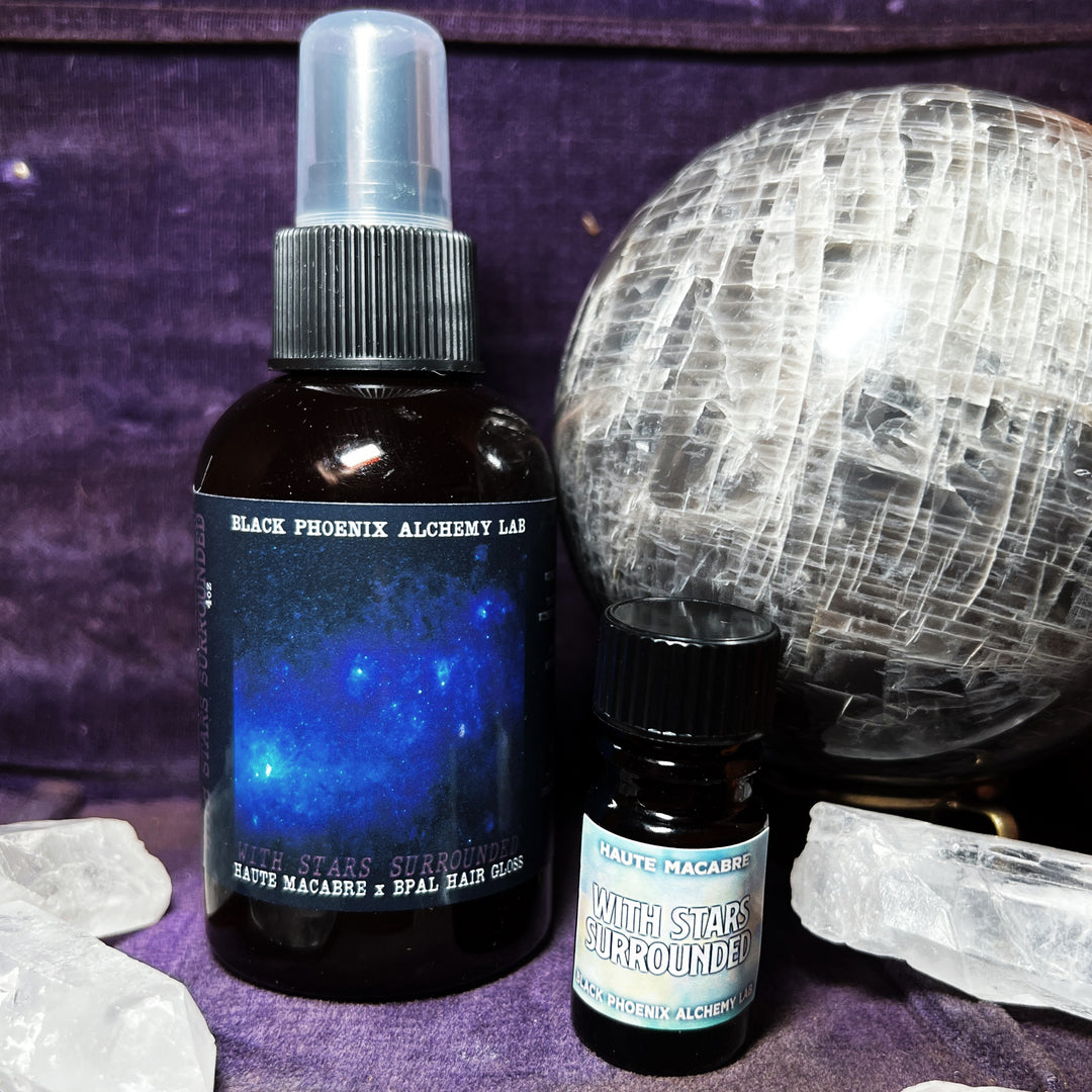 With Stars Surrounded by Black Phoenix Alchemy Lab