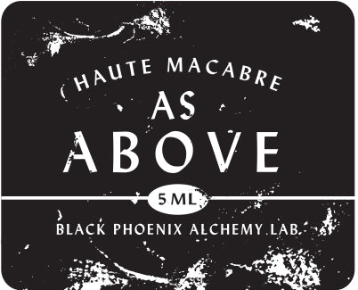 As Above Perfume Oil by Black Phoenix Alchemy Lab