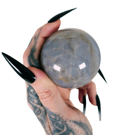 Blue Rose Quartz Sphere 10