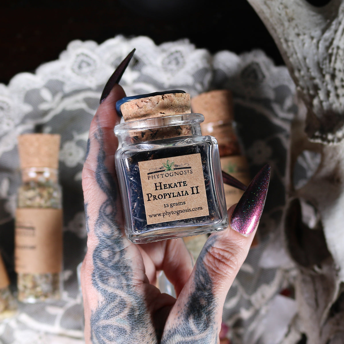 Ritual offering magical witchcraft  incense haute macabre phytognosis