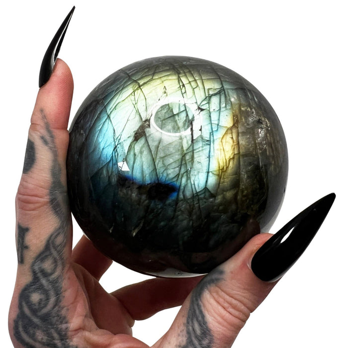 Labradorite Sphere 5 *free shipping*