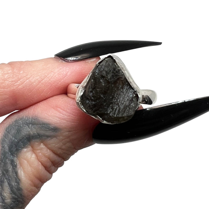 Moldavite Ring 7 size 7.5