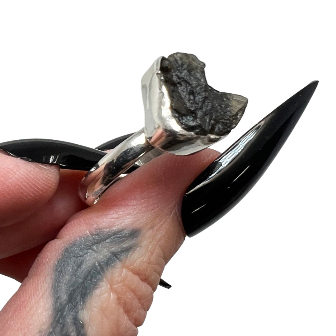 Moldavite Ring 7 size 7.5